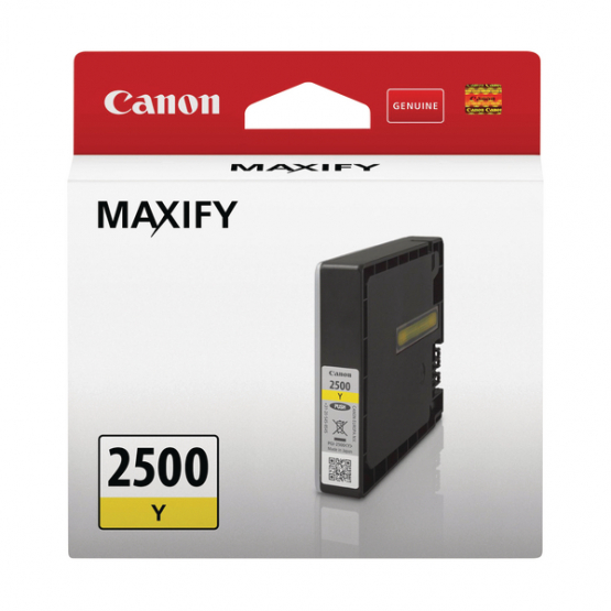 Canon PGI-2500 Y Yellow Ink Cartridge (9303B001) 